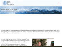 Tablet Screenshot of chelat-therapie.info